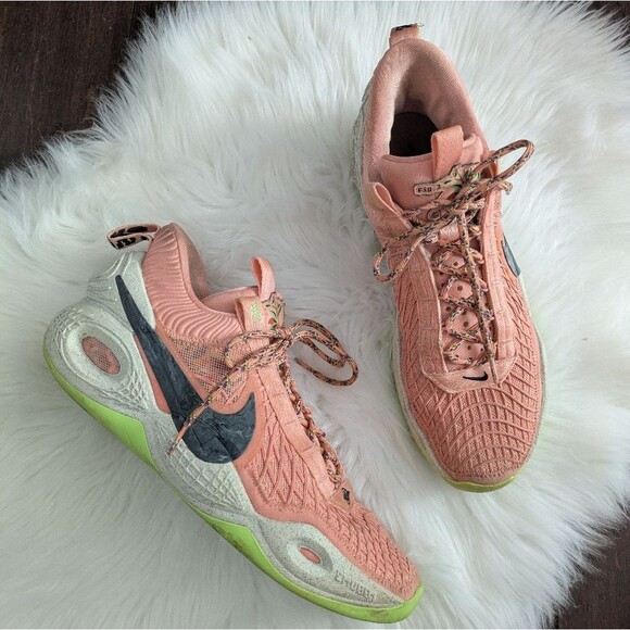 Nike Cosmic Unity Floral Apricot Agate/Black-Lime Glow DA6725-800 Shoes Size 12 - Picture 1 of 9